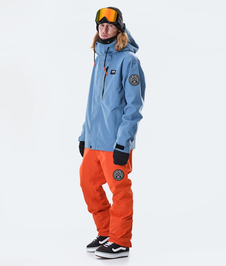 Dope Blizzard Full Zip 2020 Veste Snowboard Homme Blue Steel