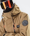 Dope Blizzard Full Zip 2020 Snowboard Jacket Men Gold