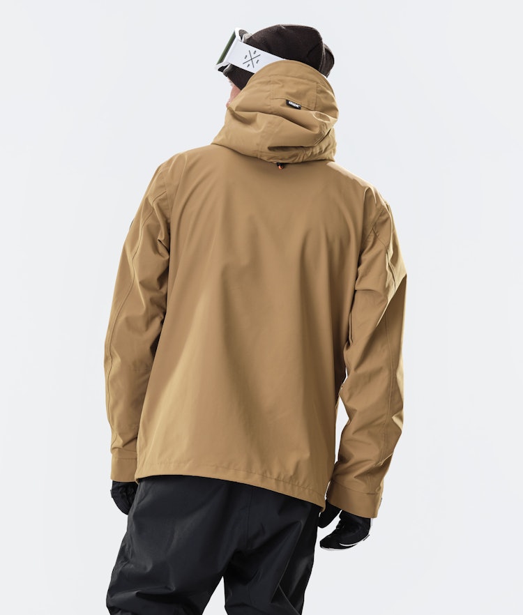 Dope Blizzard Full Zip 2020 Snowboard Jacket Men Gold, Image 5 of 8