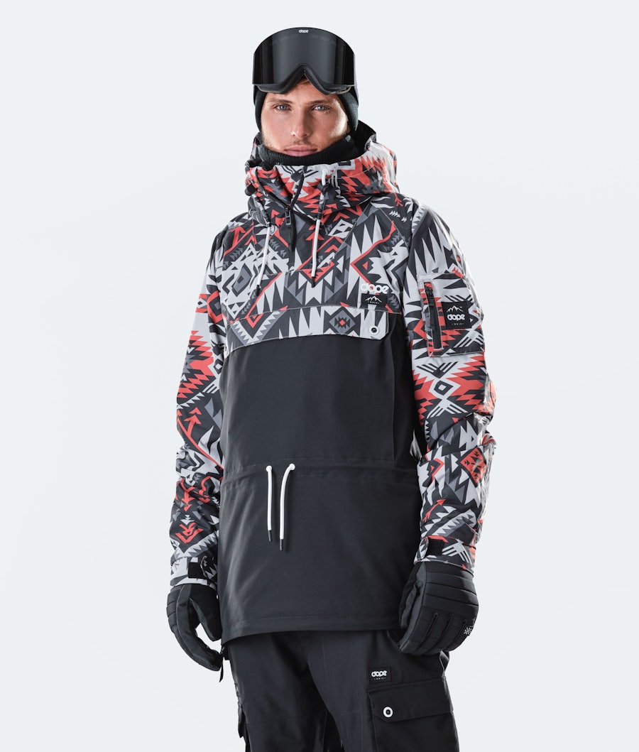 Dope Annok 2020 Snowboard Jacket Arrow Red/Black