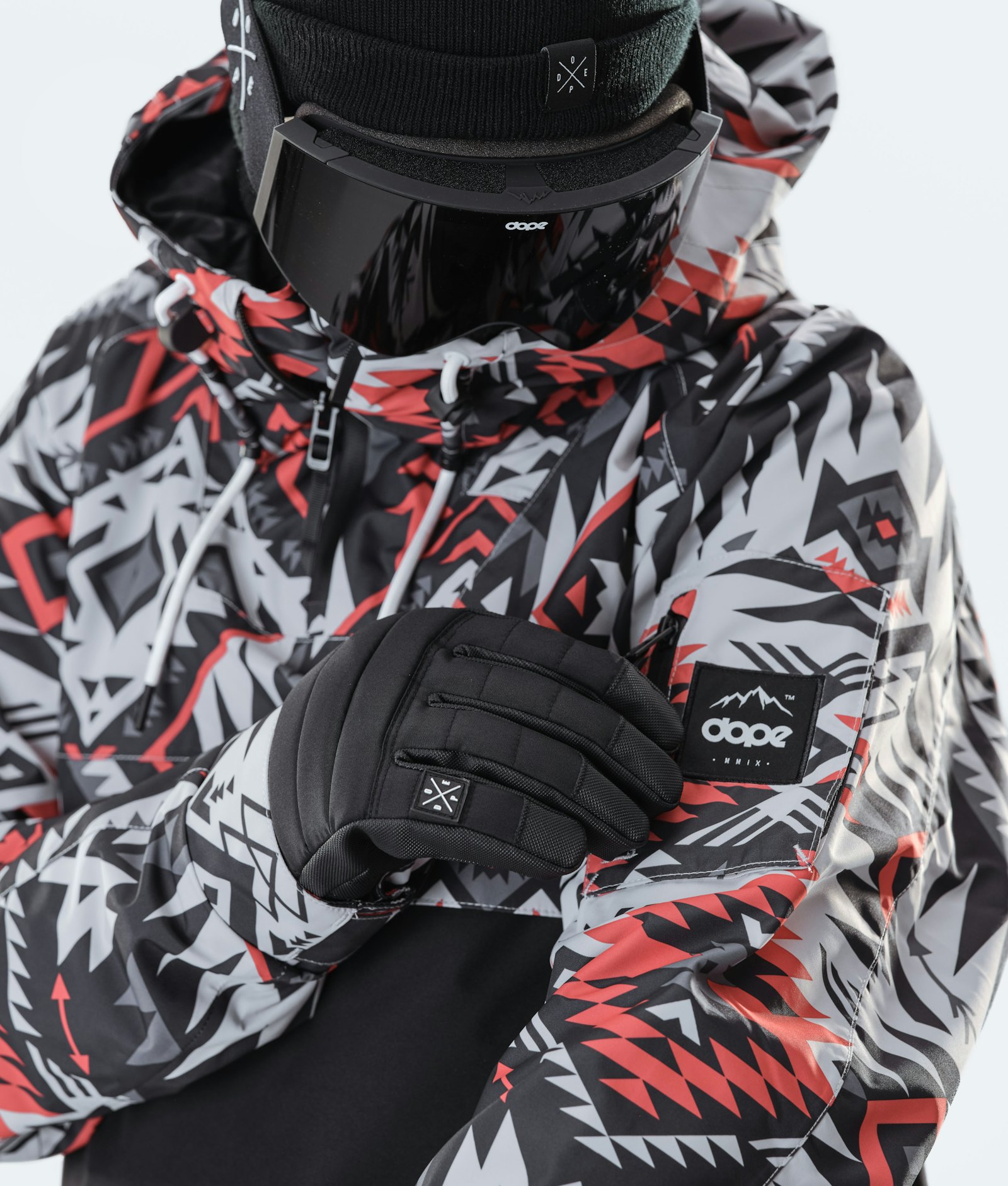 Dope Annok 2020 Snowboardjakke Herre Arrow Red/Black