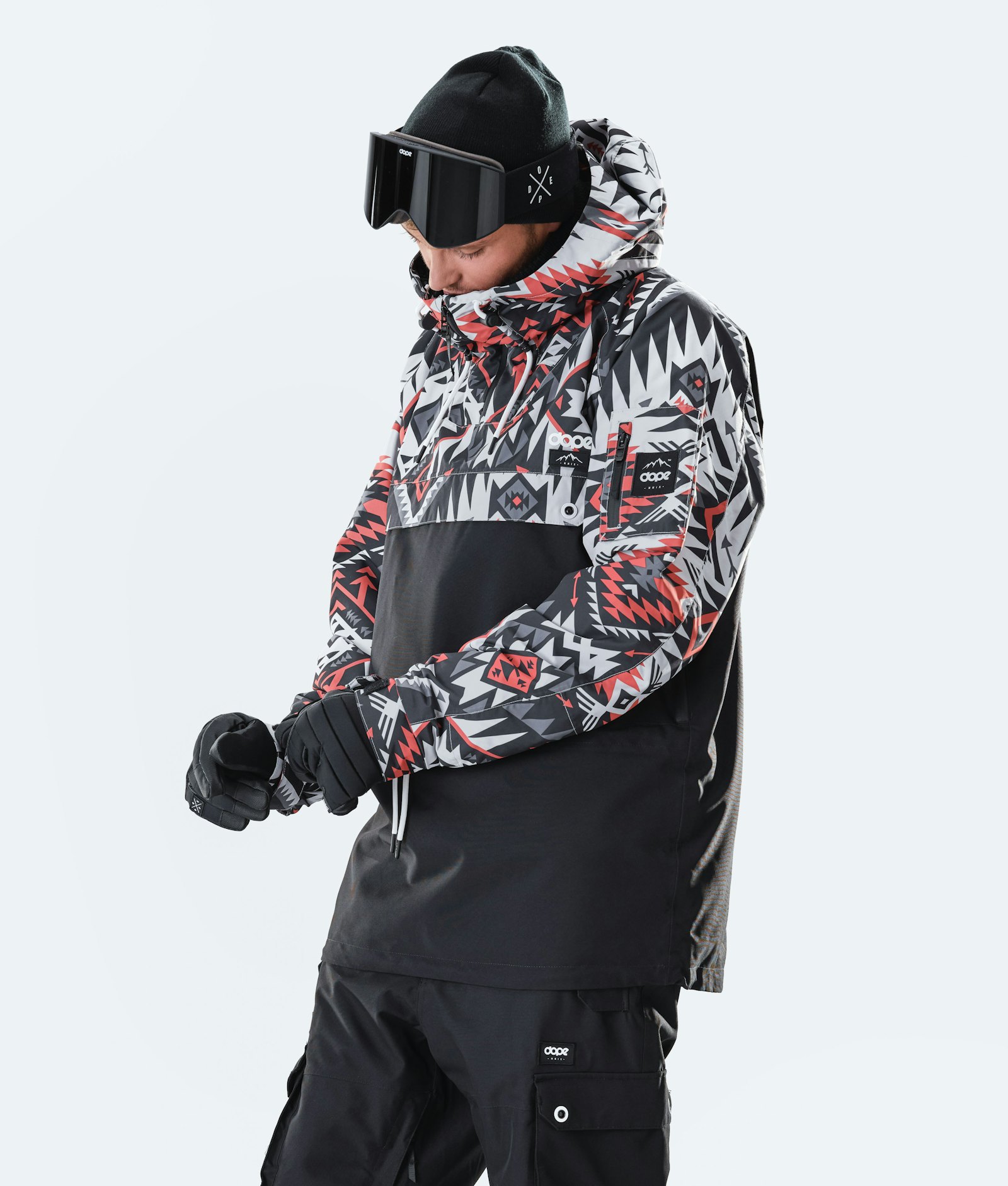 Annok 2020 Snowboardjakke Herre Arrow Red/Black