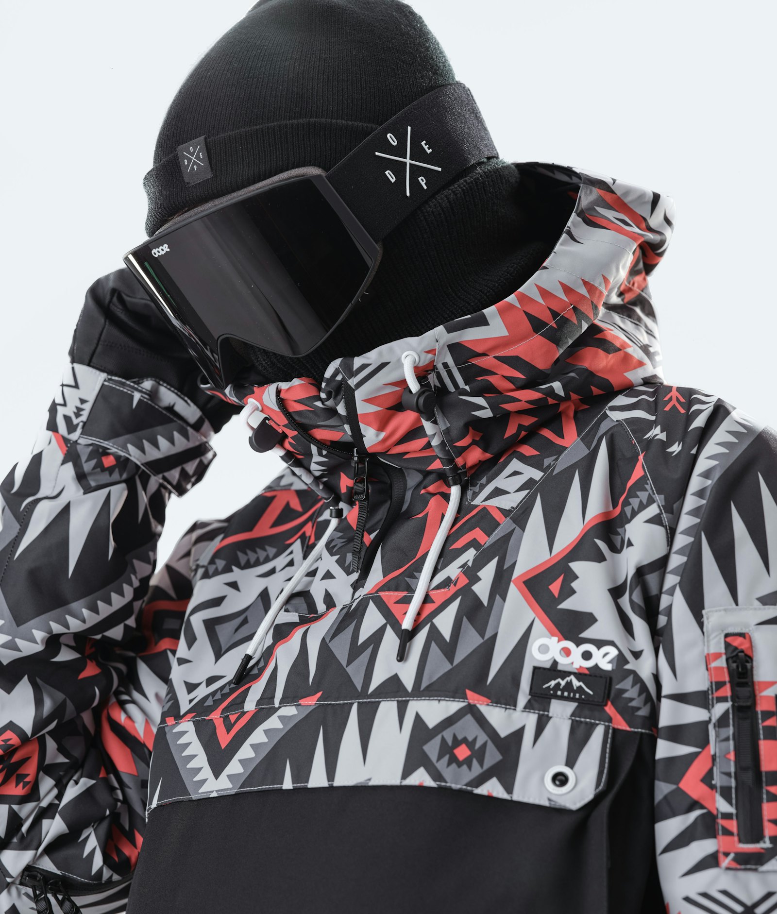 Annok 2020 Ski Jacket Men Arrow Red/Black