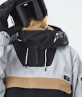 Annok 2020 スキージャケット メンズ Light Grey/Gold/Black, 画像2 / 7
