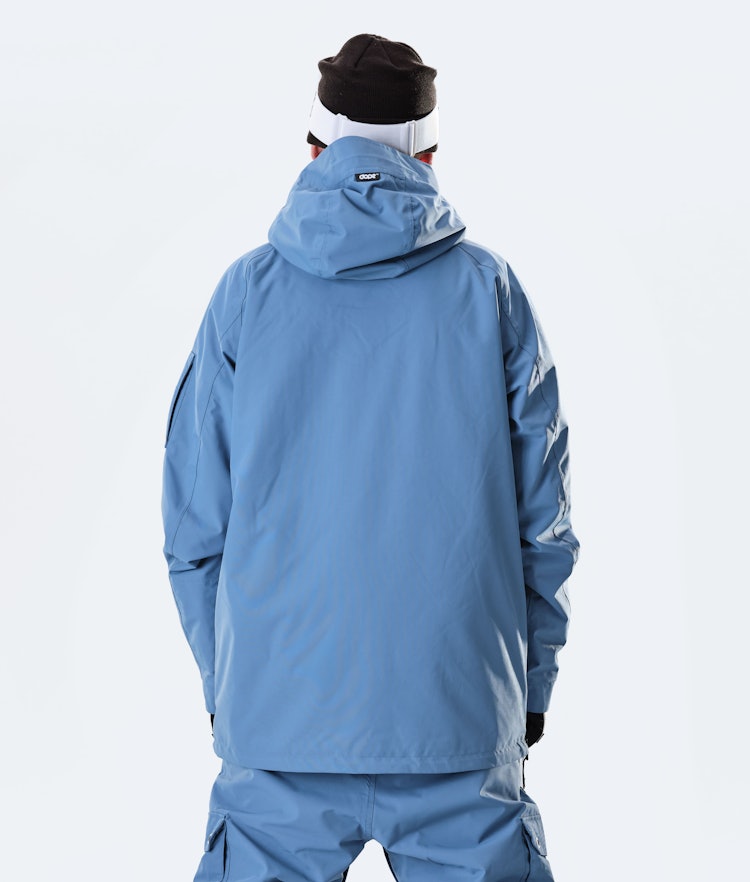 Dope Annok 2020 Snowboard Jacket Men Blue Steel