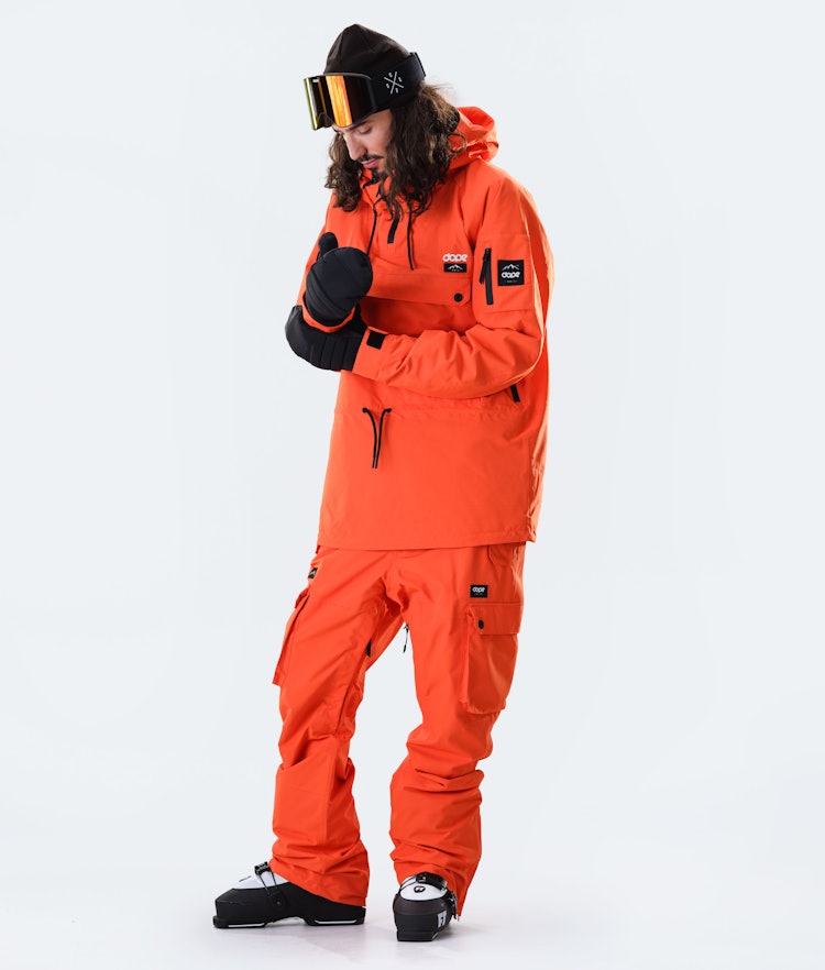 Annok 2020 Skijacke Herren Orange, Bild 6 von 8