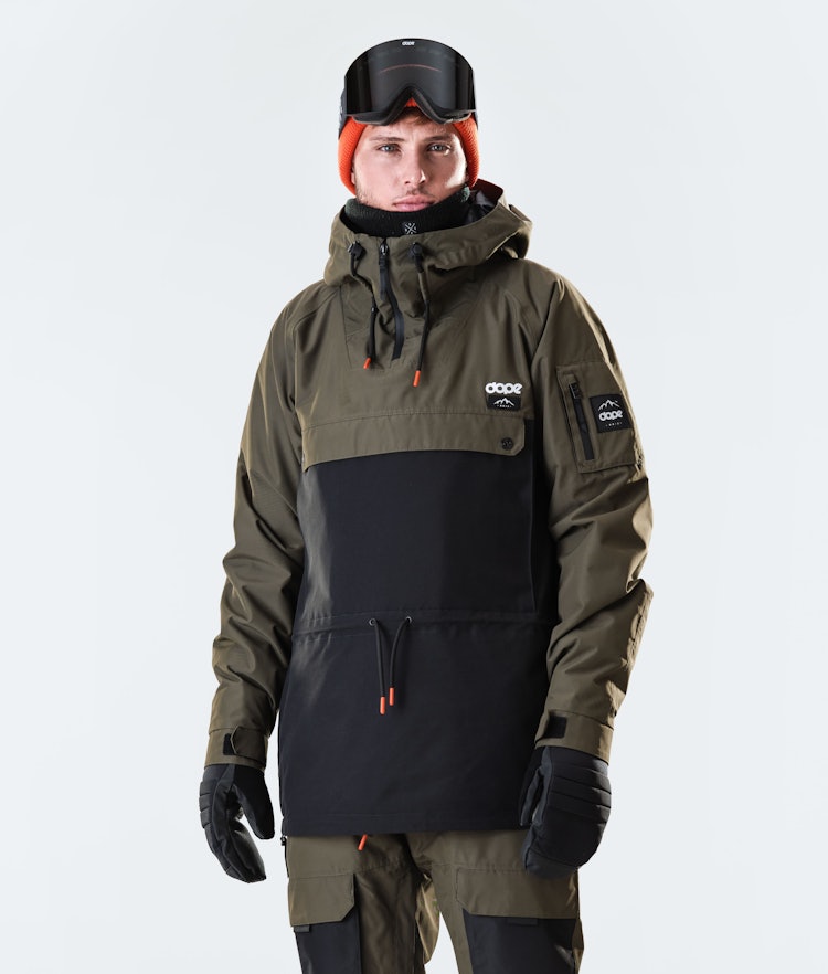 Annok 2020 Veste Snowboard Homme Olive Green/Black, Image 1 sur 8