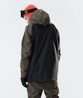 Annok 2020 Snowboard Jacket Men Olive Green/Black, Image 5 of 8