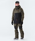 Annok 2020 Snowboard Jacket Men Olive Green/Black, Image 6 of 8