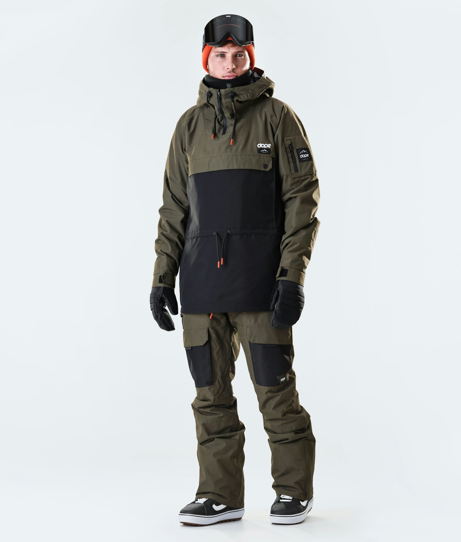 Annok 2020 Snowboard Jacket Men Olive Green/Black