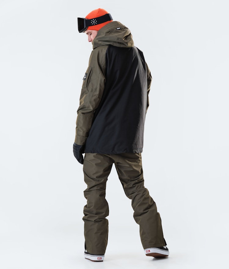Annok 2020 Snowboard Jacket Men Olive Green/Black