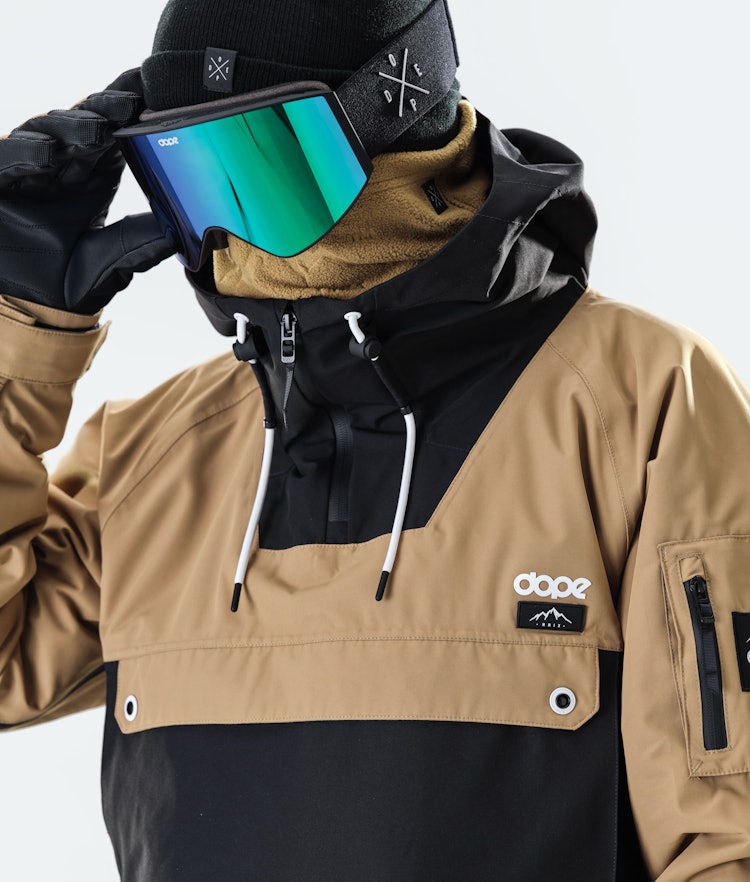 Dope Annok 2020 Snowboard Jacket Men Gold/Black