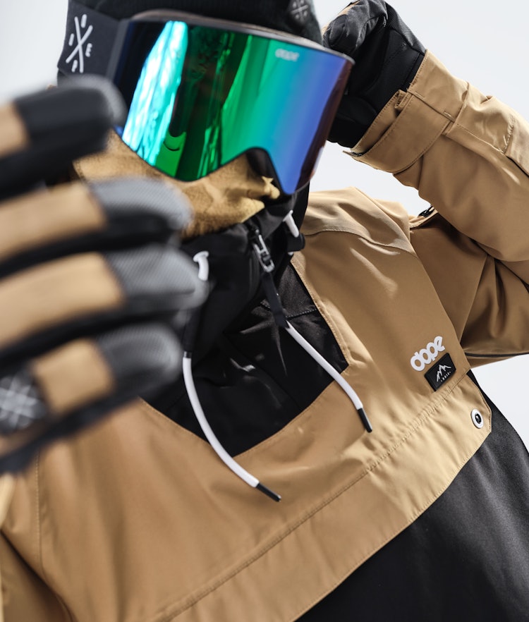 Annok 2020 Veste Snowboard Homme Gold/Black, Image 3 sur 8