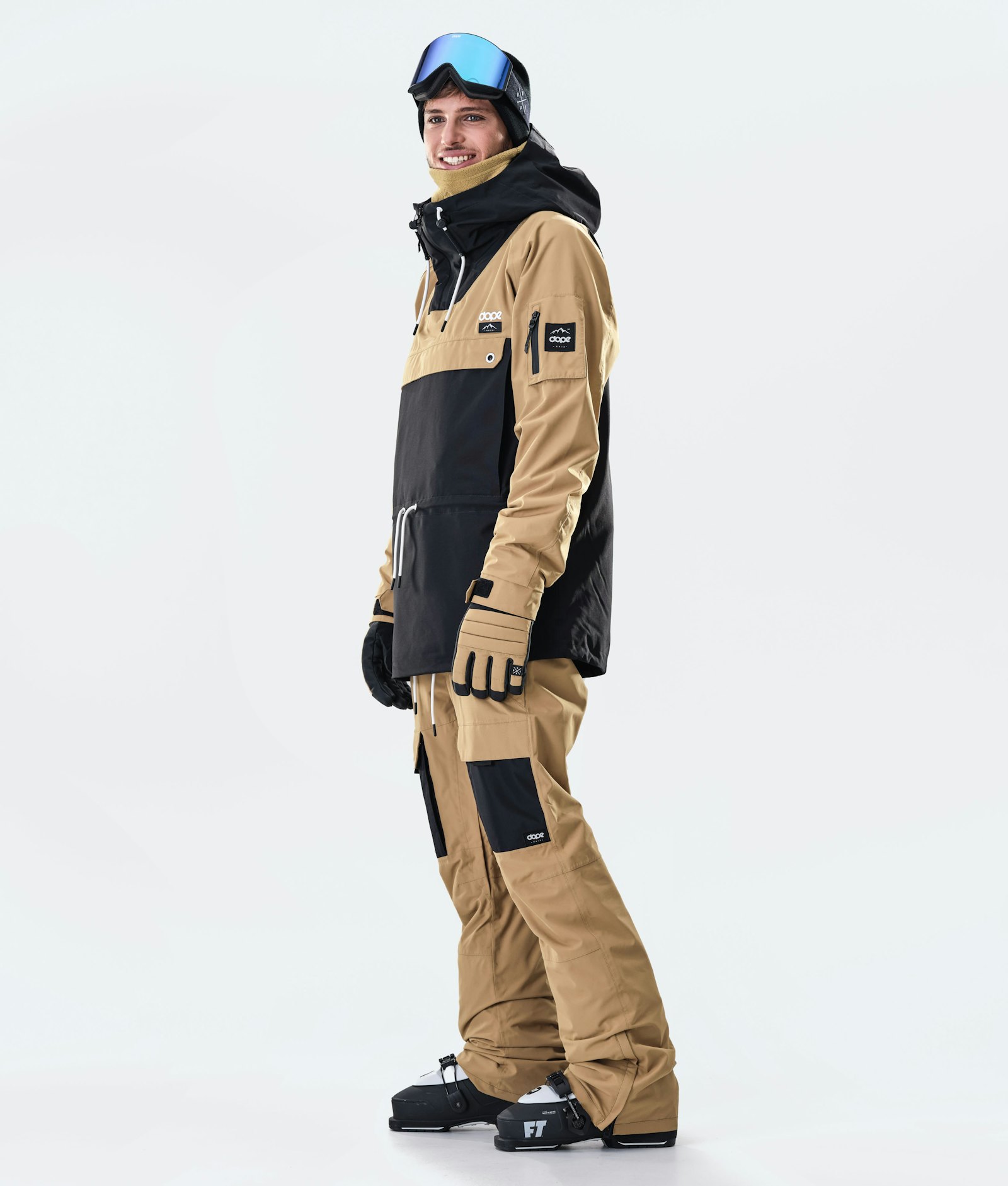 Dope Annok 2020 Ski Jacket Men Gold/Black