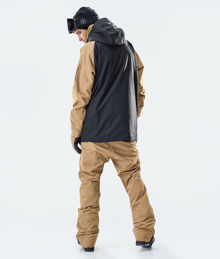 Annok 2020 Ski Jacket Men Gold/Black, Image 8 of 8