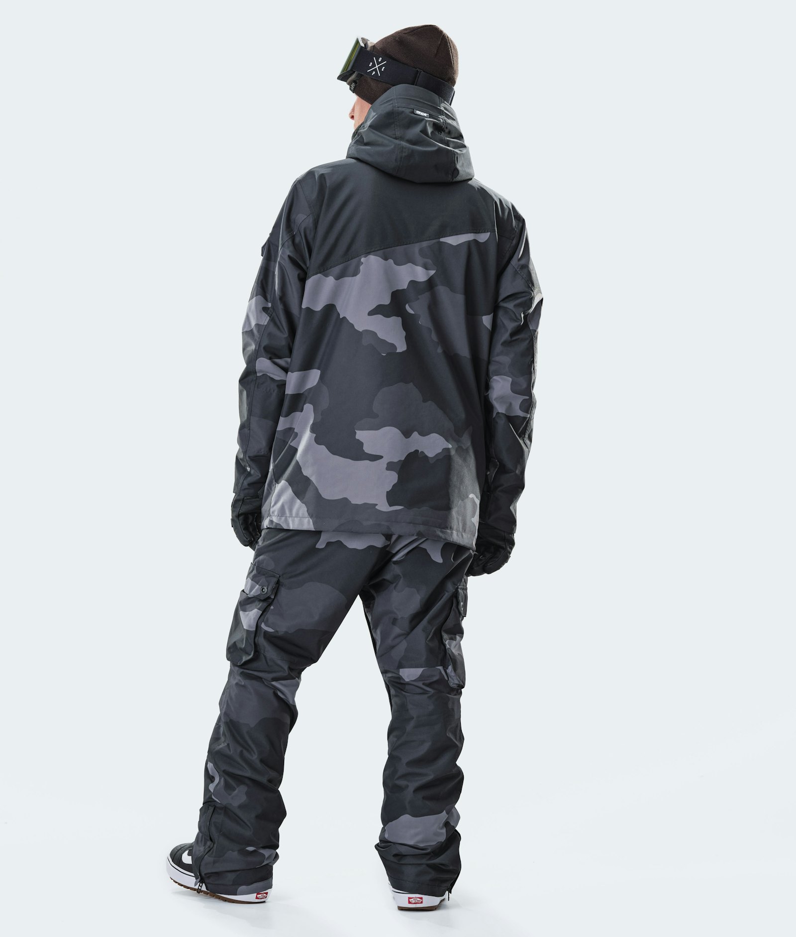 Adept 2020 Snowboard jas Heren Black/Black Camo