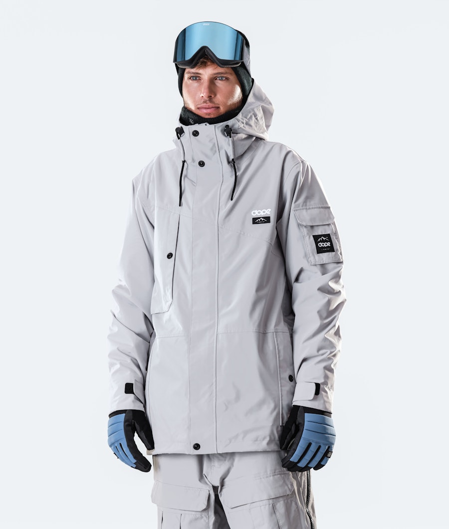 Dope Adept Snowboard jas Light Grey