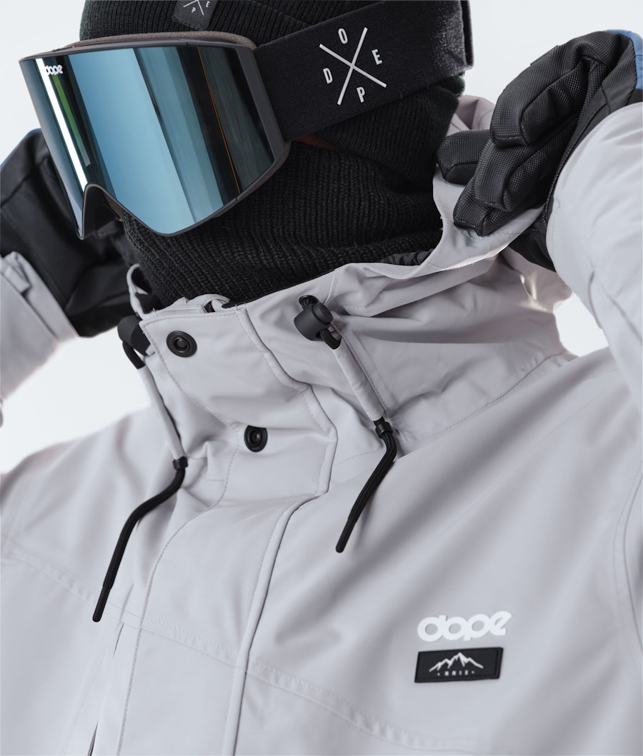 Dope Adept 2020 Snowboard jas Light Grey