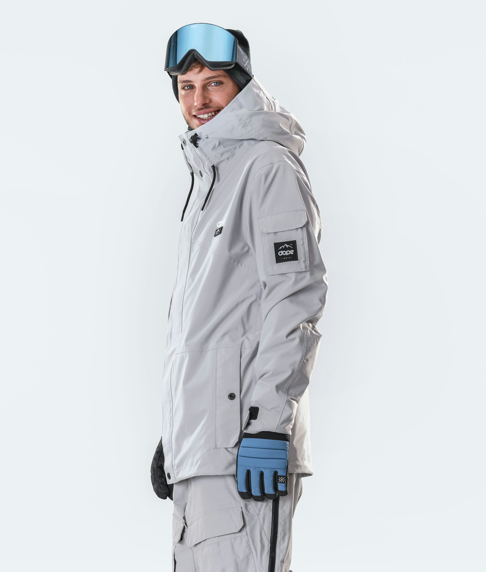 Adept 2020 Snowboardjacke Herren Light Grey