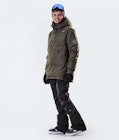 Dope Puffer 2020 Giacca Snowboard Uomo Olive Green