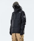 Puffer 2020 Snowboard Jacket Men Black