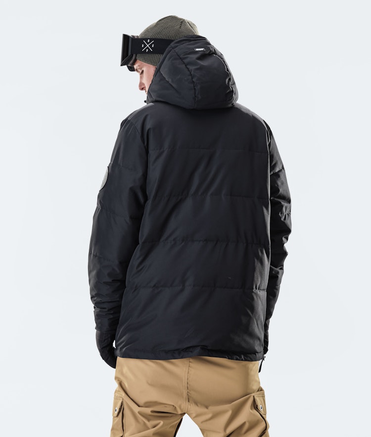Puffer 2020 Snowboard Jacket Men Black, Image 6 of 9