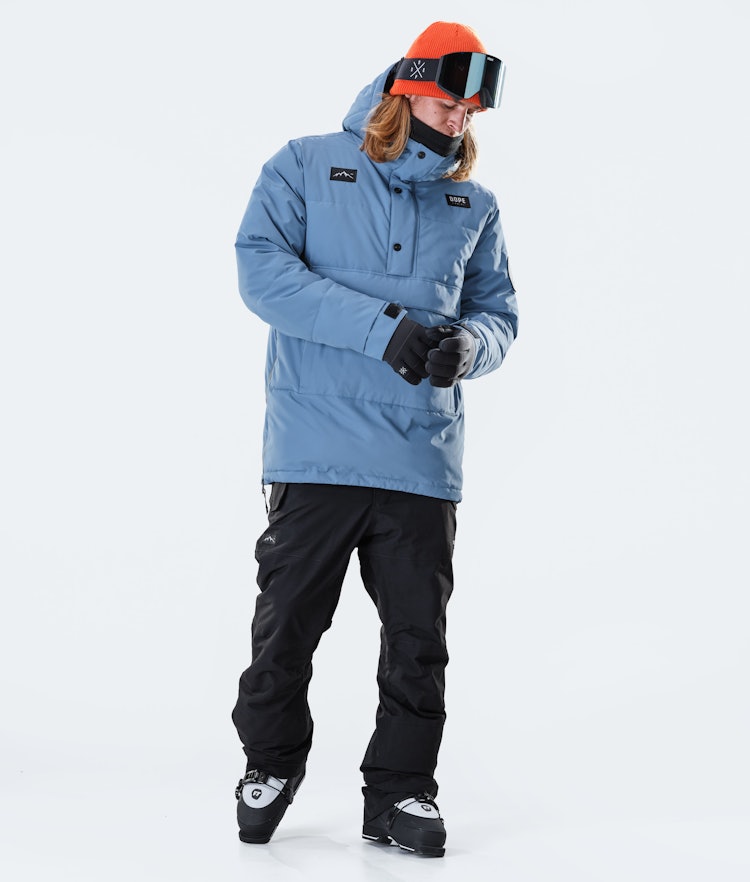 Puffer 2020 Ski Jacket Men Blue Steel, Image 6 of 8