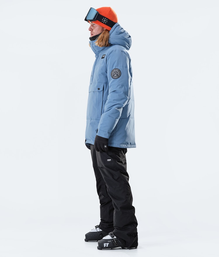 Puffer 2020 Ski Jacket Men Blue Steel, Image 7 of 8
