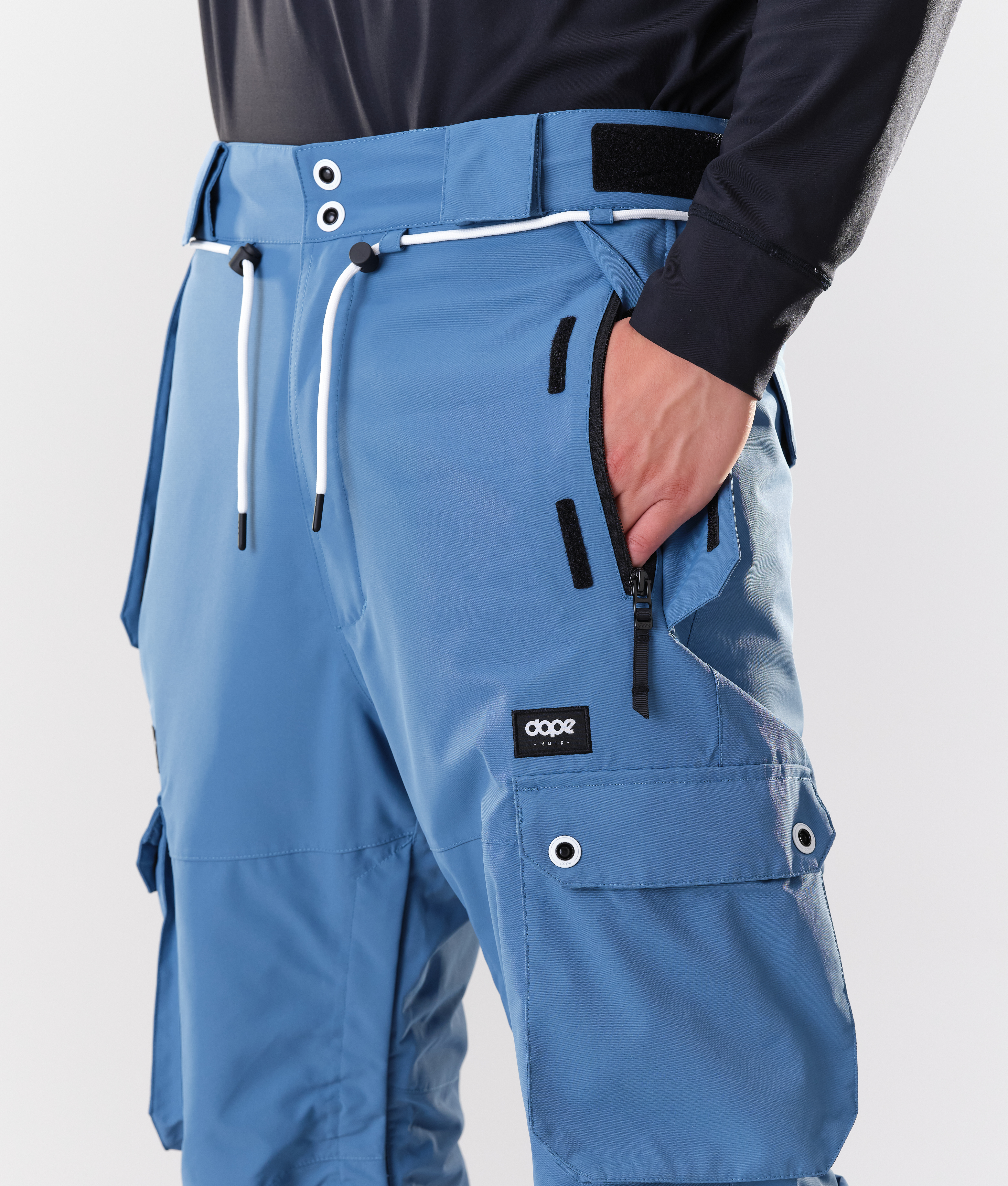 Dope Iconic Ski Pants Blue Steel
