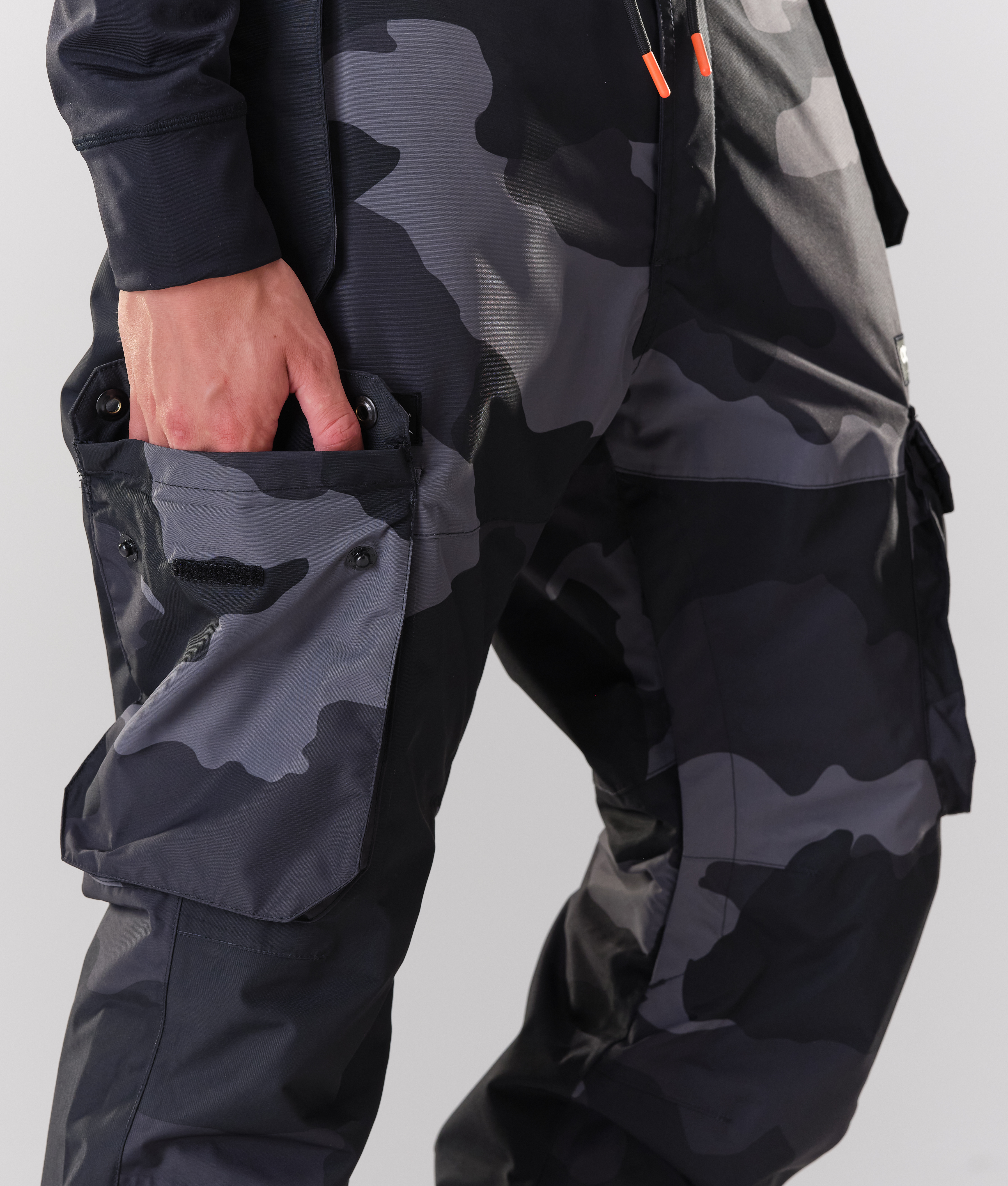 Mens black best sale camo pants