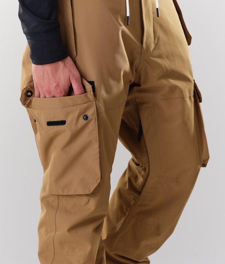 Iconic 2020 Snowboard Pants Men Gold, Image 5 of 6