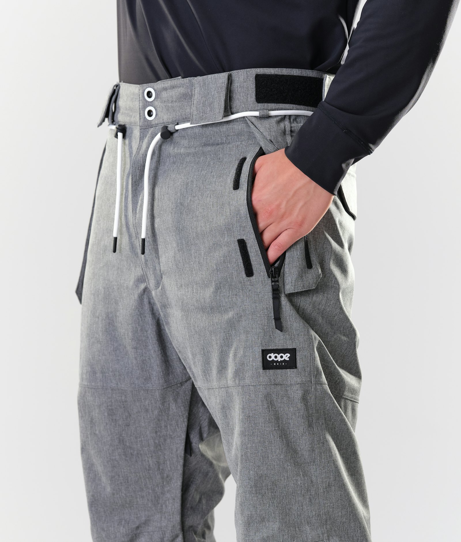 Dope Classic Spodnie Narciarskie Mężczyźni Grey Melange