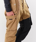 Adept 2020 Pantalon de Snowboard Homme Gold/Black, Image 5 sur 6