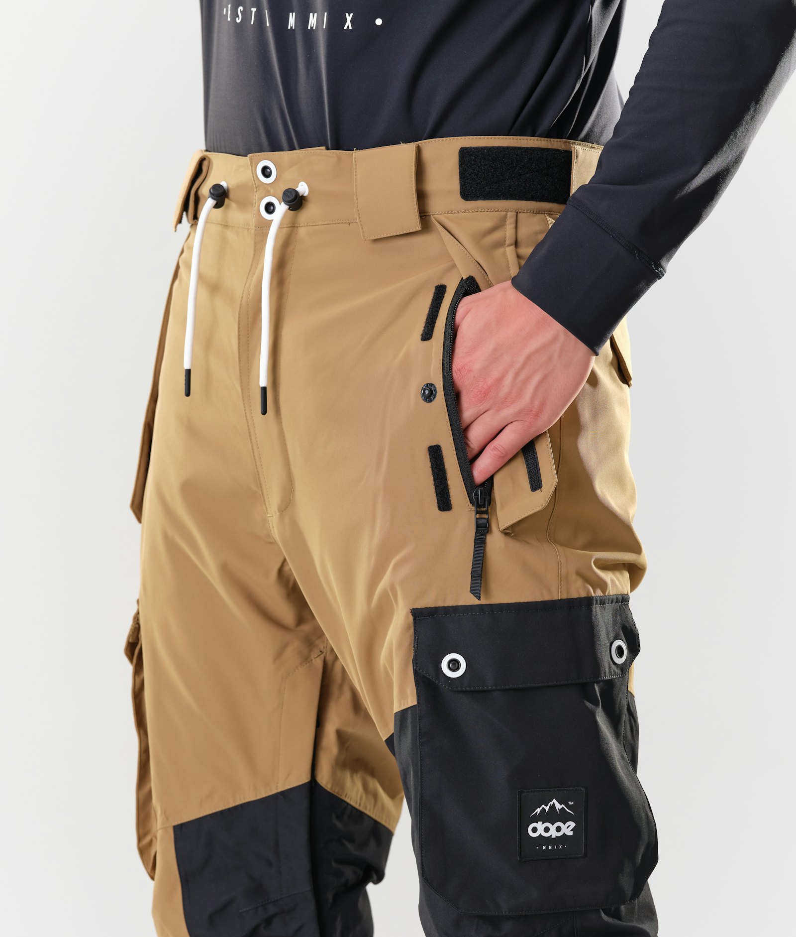 Dope Adept 2020 Pantalones Esquí Hombre Gold/Black