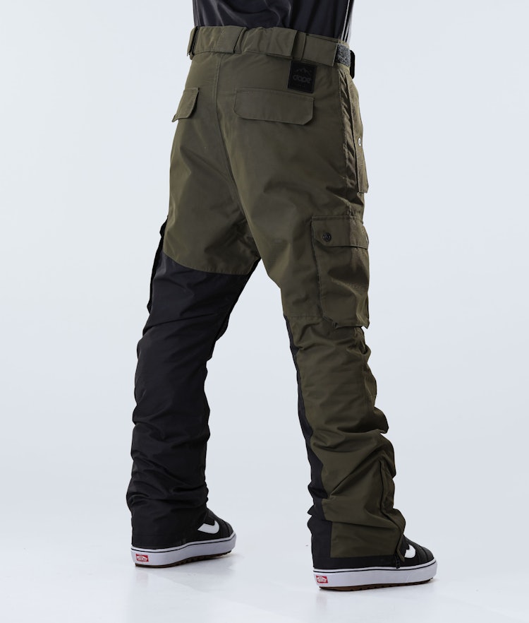 Dope Adept 2020 Pantalon de Snowboard Homme Olive Green/Black