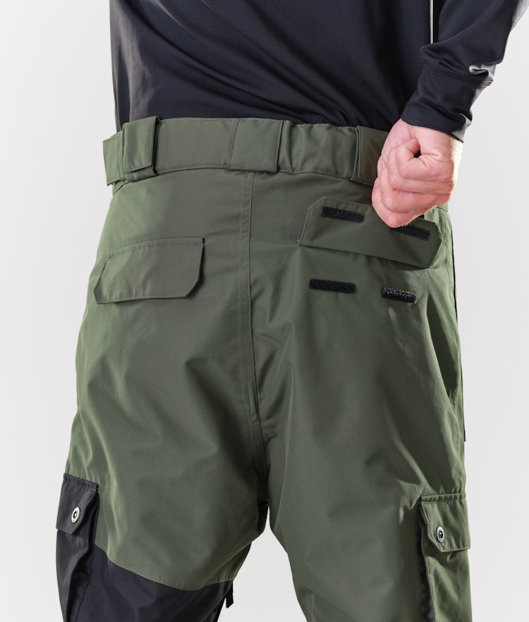 Dope Adept 2020 Pantalon de Ski Homme Olive Green/Black, Image 6 sur 6