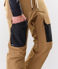 Dope Poise Kalhoty na Snowboard Pánské Gold/Black