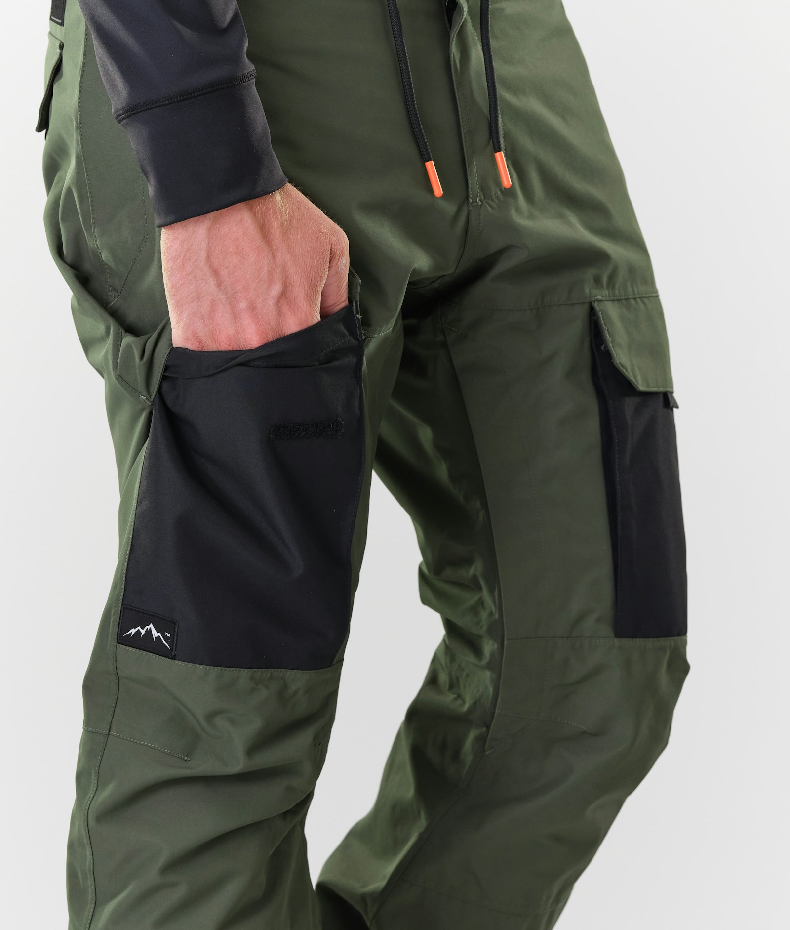 Poise Pantalon de Ski Homme Olive Green/Black