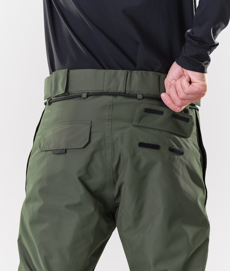 Poise Pantalon de Ski Homme Olive Green/Black, Image 5 sur 6