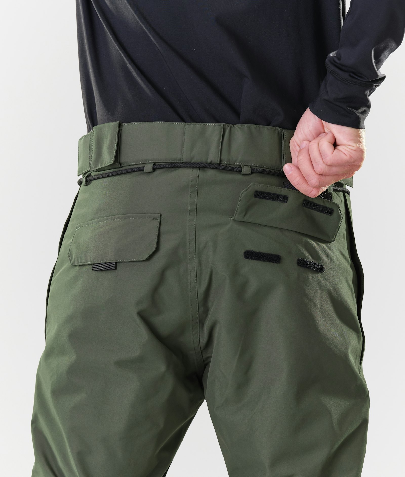 Poise Pantalon de Ski Homme Olive Green/Black