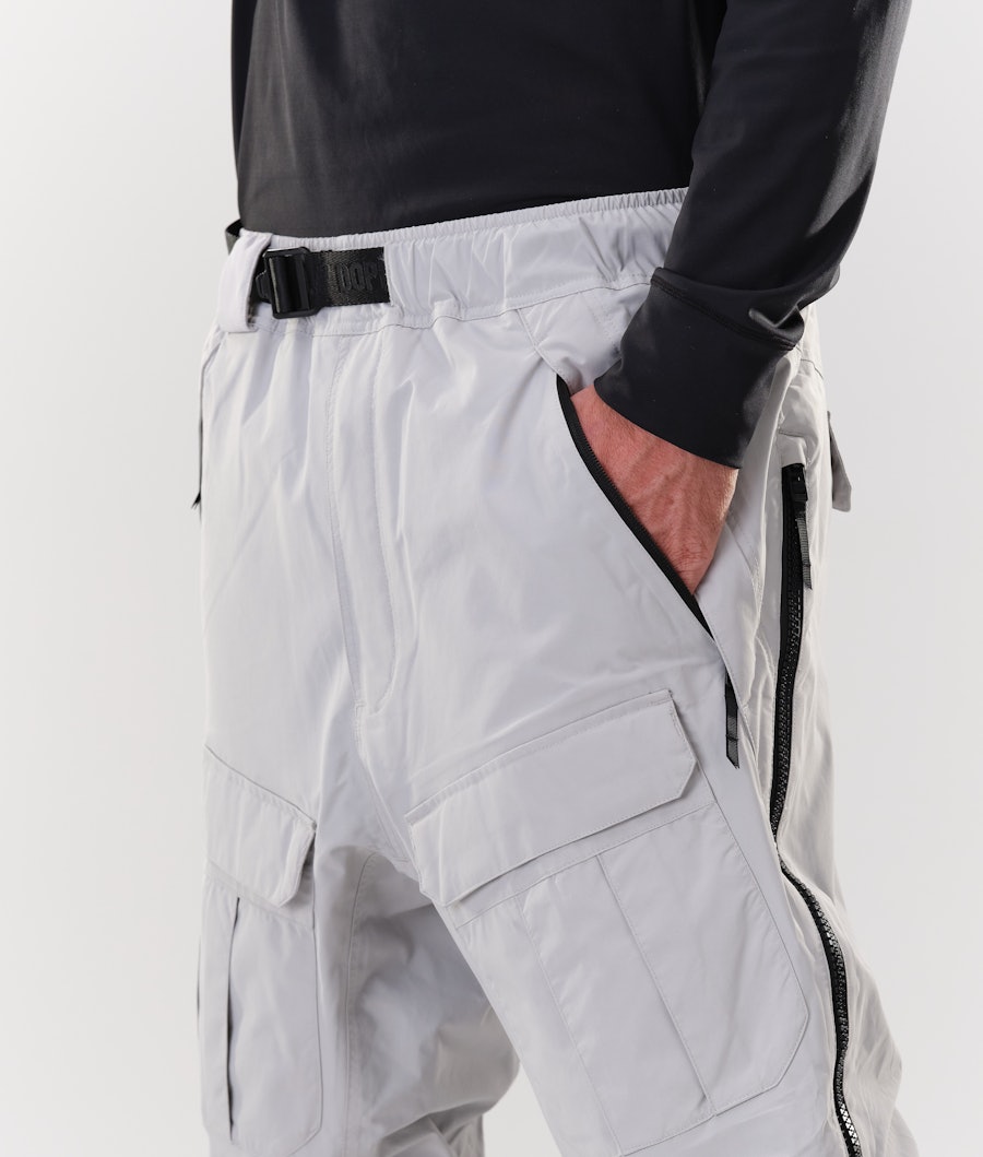 Antek 2020 Pantalon de Snowboard Homme Light Grey Renewed