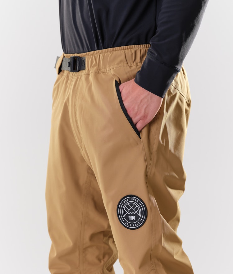 Blizzard 2020 Pantalon de Snowboard Homme Gold, Image 4 sur 4