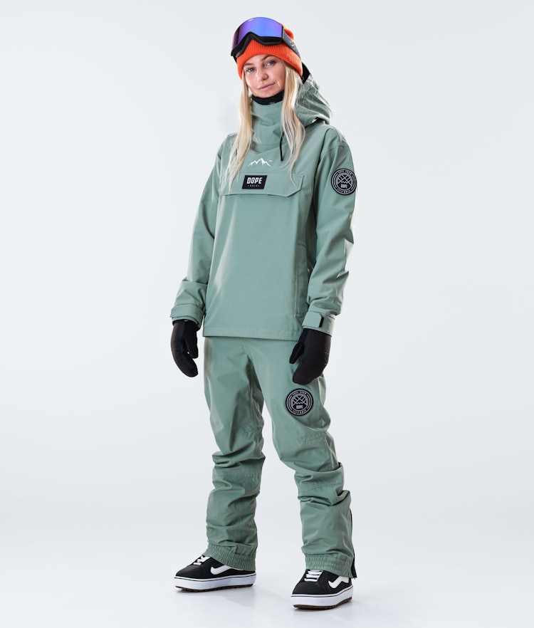 Blizzard W 2020 Snowboard Jacket Women Faded Green, Image 4 of 6