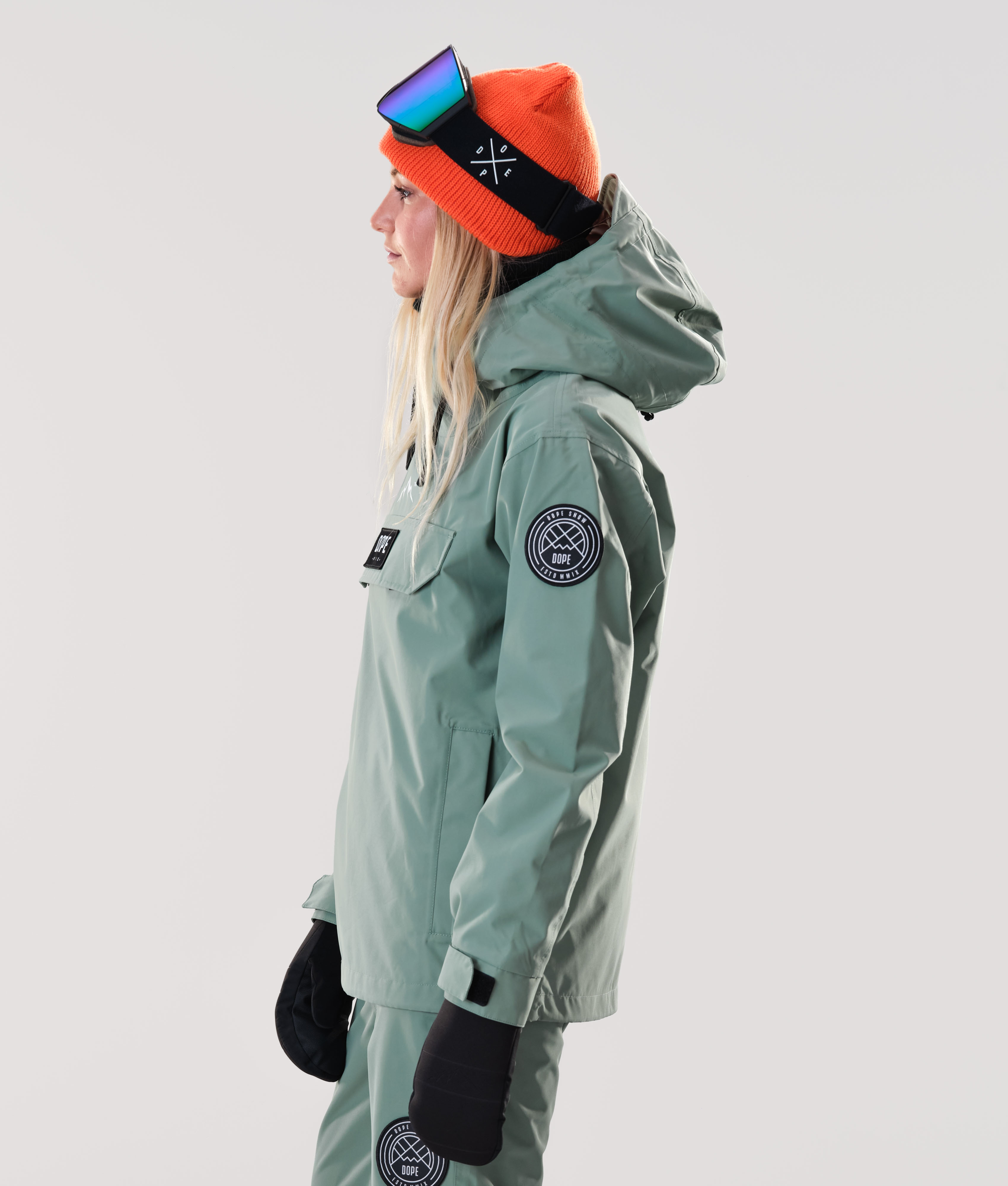 Dope Blizzard PO W Snowboardjakke Faded Green Ridestore.no Dope Blizzard PO Snowboardjakke Faded Green Ridestore.no