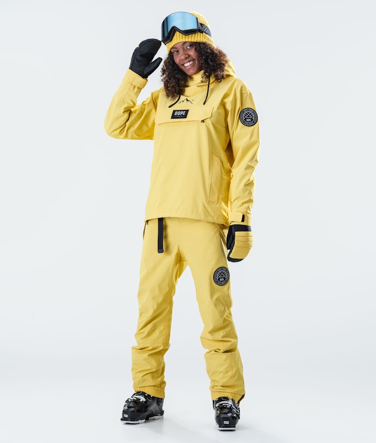 Blizzard W 2020 Ski Jacket Women Faded Yellow, Image 4 of 6
