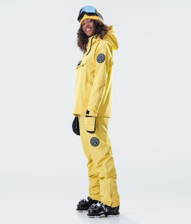 Dope Blizzard W 2020 Veste de Ski Femme Faded Yellow