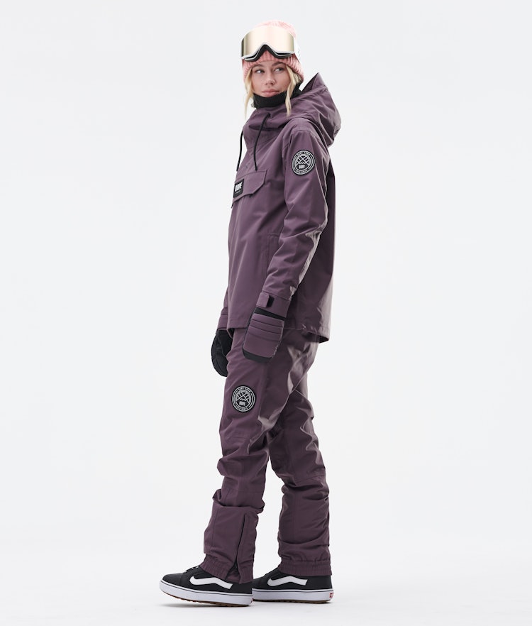 Dope Blizzard W 2020 Snowboard Jacket Women Faded Grape, Image 8 of 9