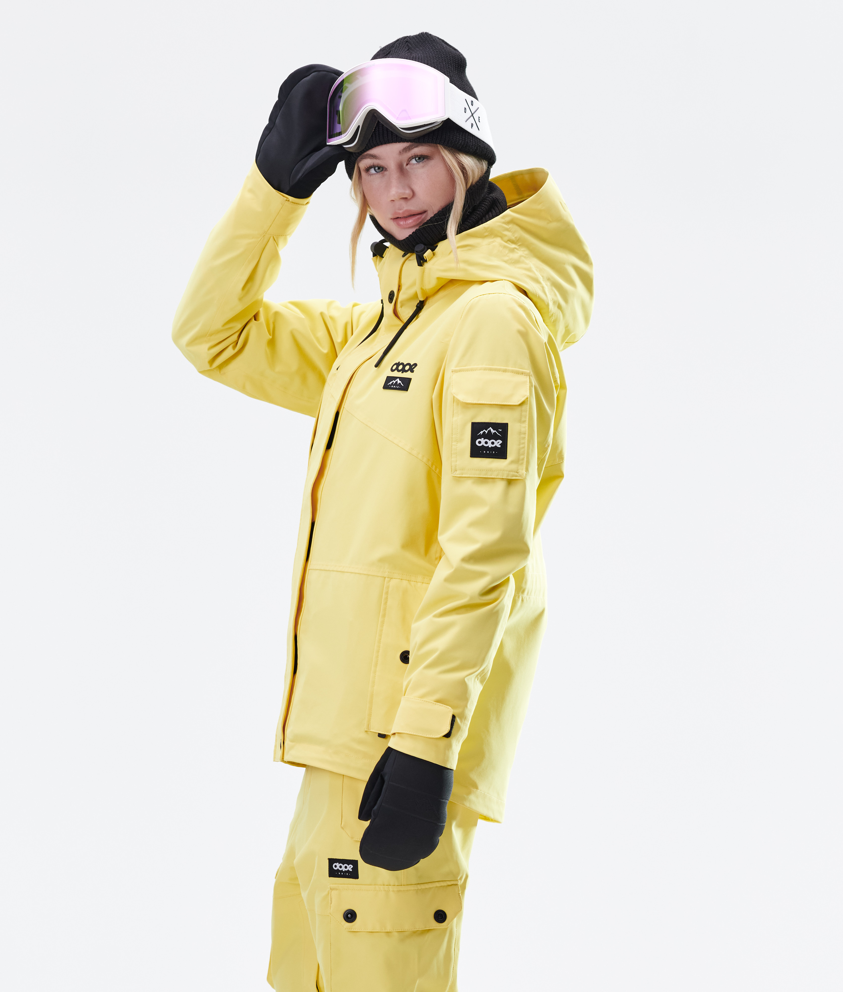 Adept W Snowboard Jacket Faded Yellow