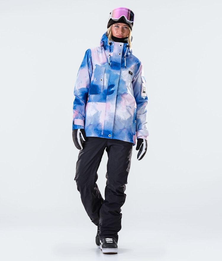 Adept W 2020 Veste Snowboard Femme Cloud, Image 4 sur 5