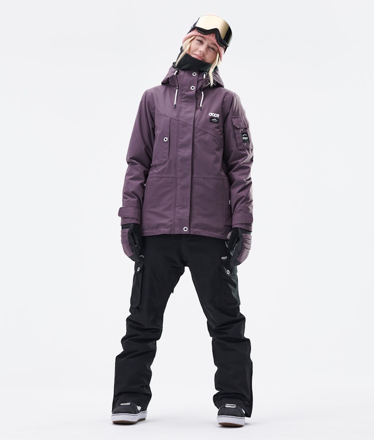 Adept W 2020 Snowboard Jacket Women Faded Grape, Image 7 of 9